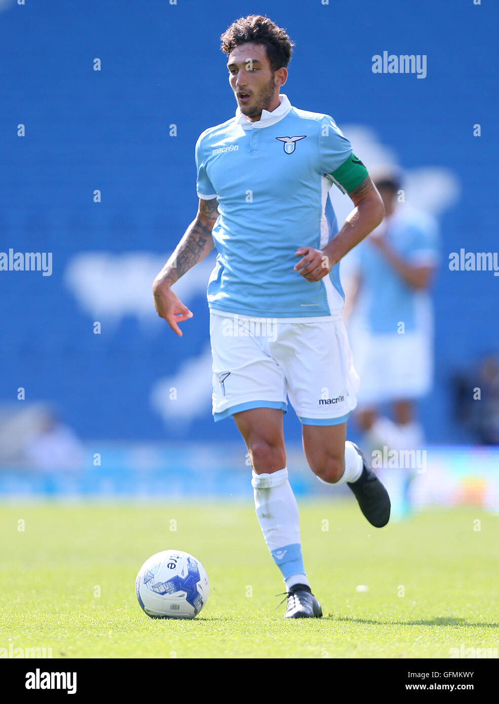 American Express-Stadion, Brighton, große, UK. 31. Juli 2016. Danilo Cataldi Latium bei einem Testspiel vor der Saison. Bildnachweis: Paul Terry/Alamy Live-Nachrichten Stockfoto