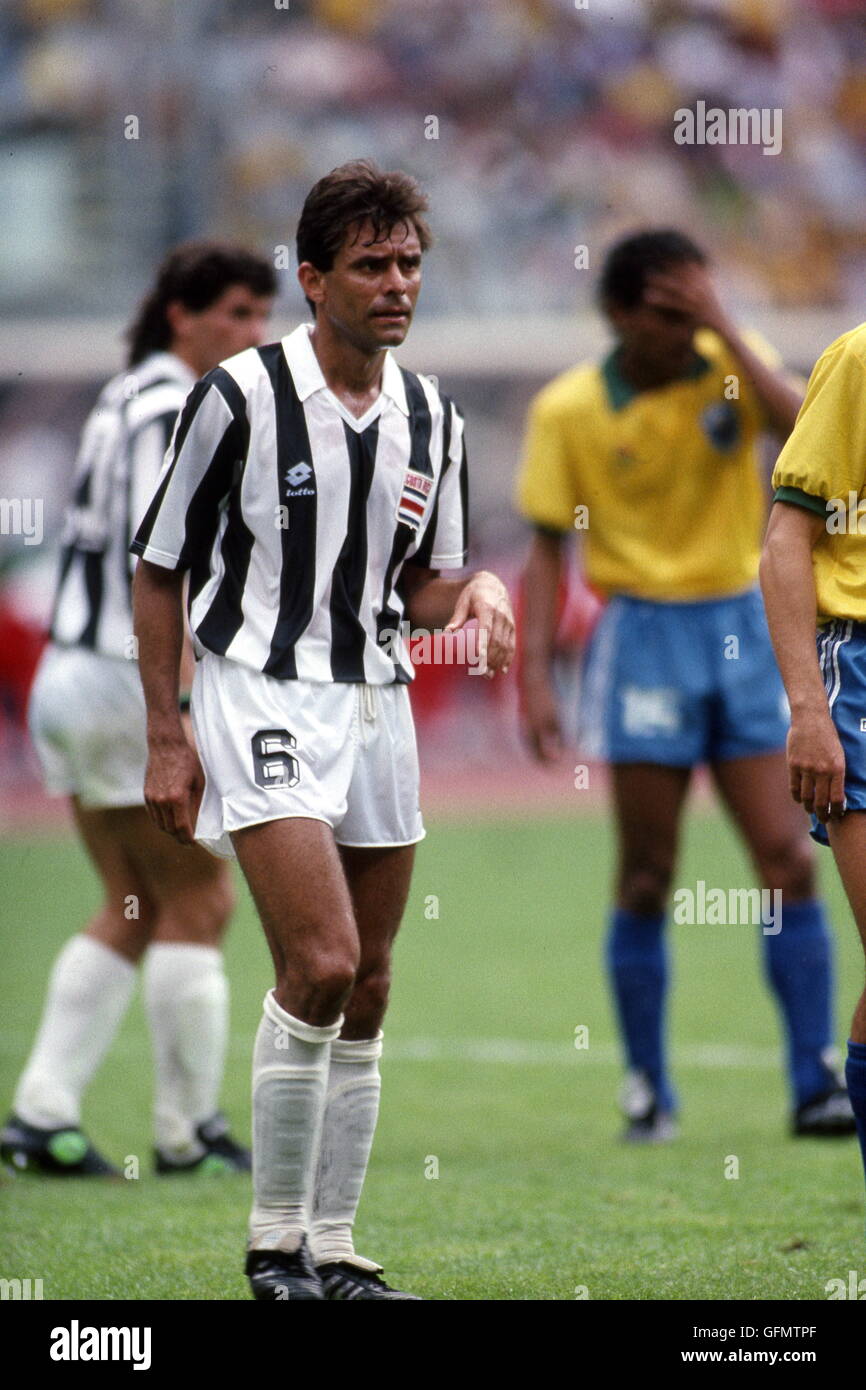 Jose Carlos Chaves (CRC), 16. Juni 1990 Fußball / Fußball 1990 FIFA