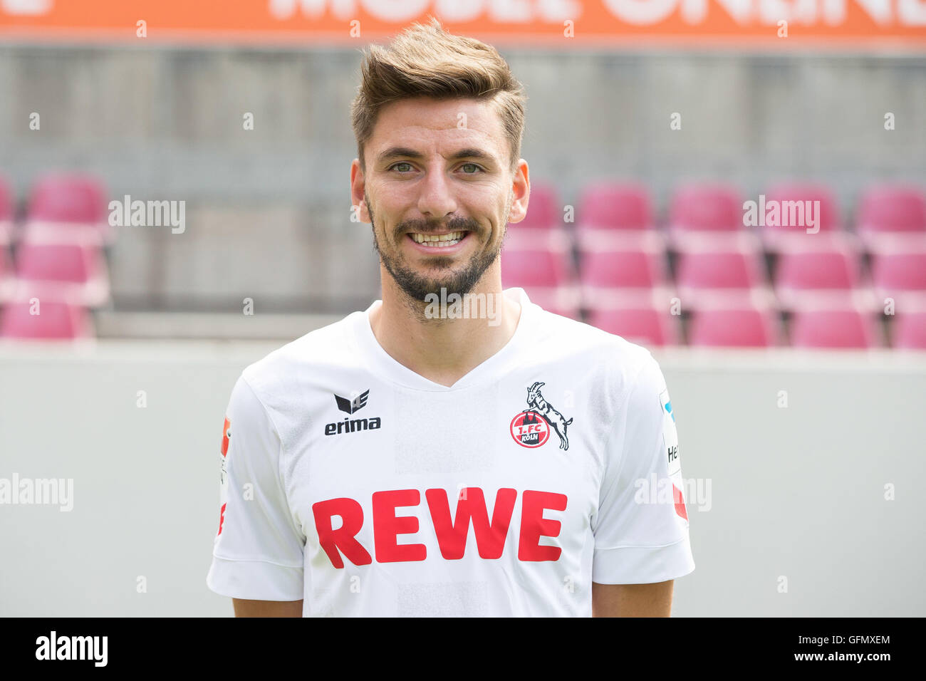 Deutsche Bundesliga - Saison 2016/17 - Fototermin 1. FC Köln am 18. Juli 2016 in Köln: Filip Mladenovic. Foto: Maja Hitij/Dpa | weltweite Nutzung Stockfoto