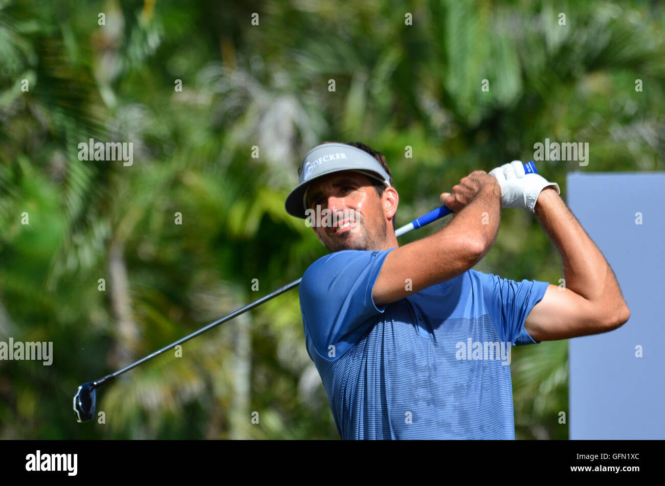 Chonburi, Thailand. 31. Juli 2016. Tom Johnson USA Spieler im Kings Cup 2016 um Phoenix Gold Golf & Country Club Pattaya am 31. Juli 2016 in Chonburi, Thailand. Bildnachweis: Chatchai Somwat/Alamy Live-Nachrichten Stockfoto