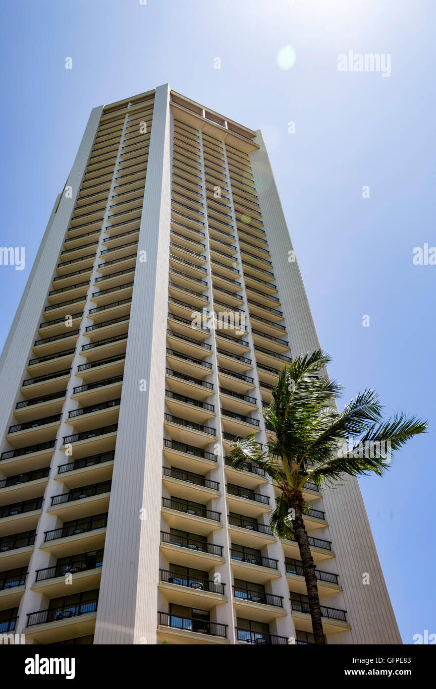 Hochhaus, Hawaii, USA, Dienstag, 10. Mai 2016. Stockfoto