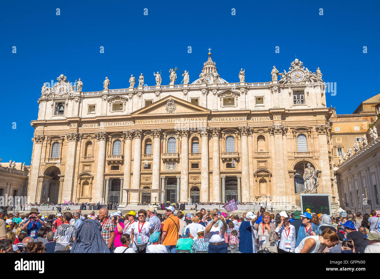 Basilika San Pietro Stockfoto