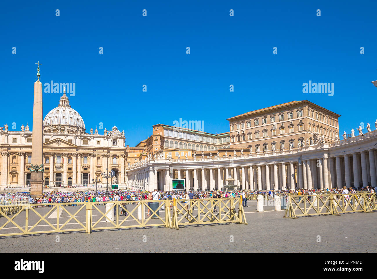 Skyline von San Pietro Stockfoto