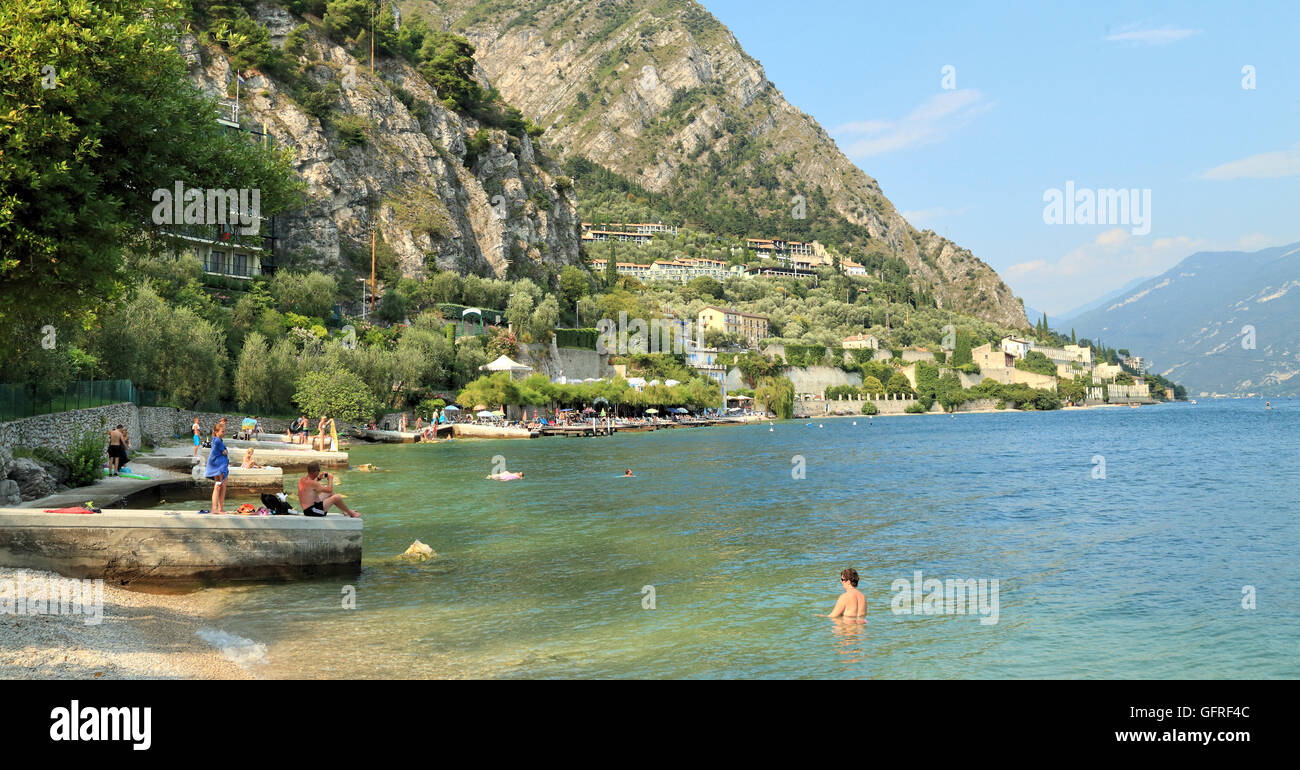 Gardasee, Lago di Garda, Gardasee, Stockfoto