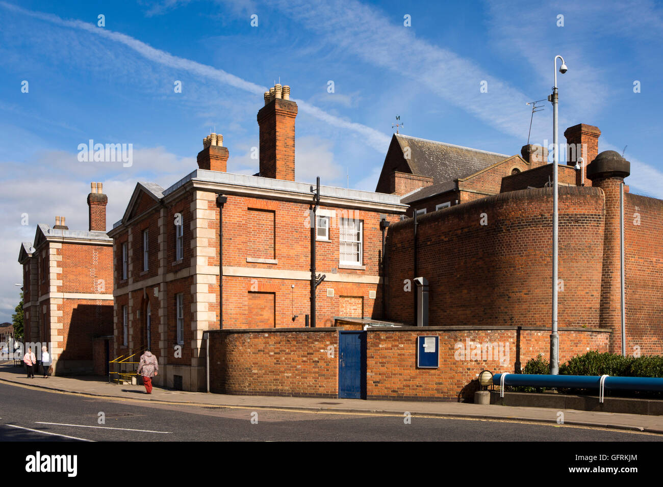 Großbritannien, England, Bedfordshire, Bedford, Bromham Road, HM Gefängnis Stockfoto