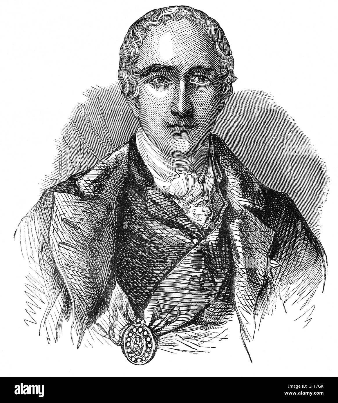 Richard Colley Wesley, 1. Marques Wellesley (1760 – 1842) war der Bruder des Herzogs von Wellington. Er war ein irischen und britischen Politiker und Kolonialbeamter der Lord Leutnant von Irland im Jahre 1821 ernannt wurde. Stockfoto