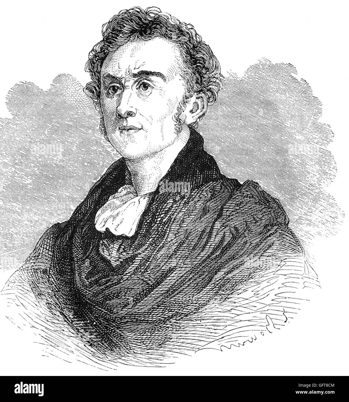 Richard Lalor Sheil (1791 – 1851), irischer Politiker, Schriftsteller und Redner aus County Kilkenny, Irland, war einer der Gründer des katholischen Vereins im Jahre 1823.  Im Jahre 1825 begleitete er Daniel O'Connell nach London, um protest gegen die Unterdrückung der katholischen Vereinigung. Der Protest war erfolglos, aber der Verein weiterhin seine Propaganda nach der Niederlage der katholischen Entlastung Rechnung im Jahre 1825 bis 1829 katholische Emanzipation gewährt wurde. Stockfoto