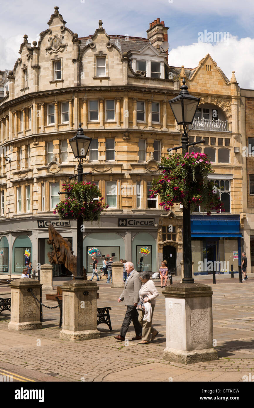 Großbritannien, England, Northamptonshire, Northampton, Drapierung, Chambers County Stockfoto