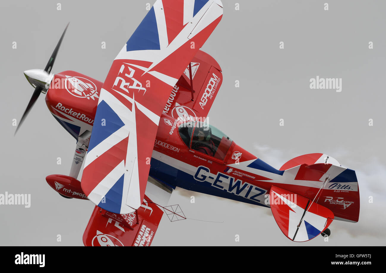 Goodwin Luft zeigt an RNAS Culdrose Luft Tag 2016 Stockfoto