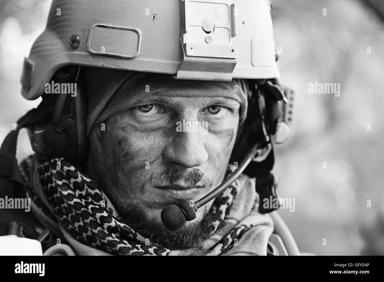 US Army Green Beret Stockfoto