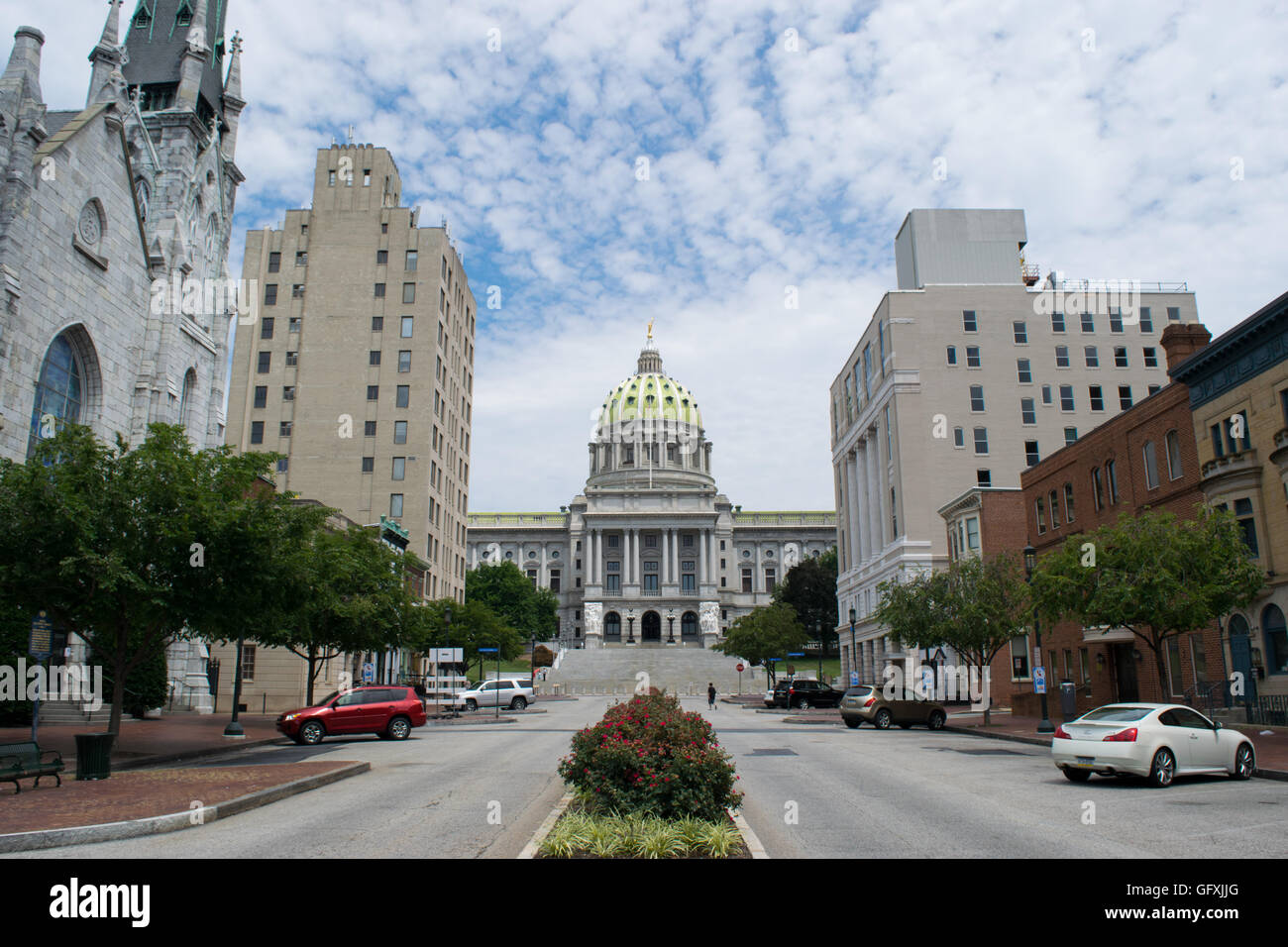 Kapitol Harrisburg, Pennsylvania Stockfoto
