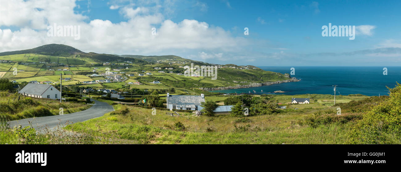 Moville Donegal Irland Stockfoto