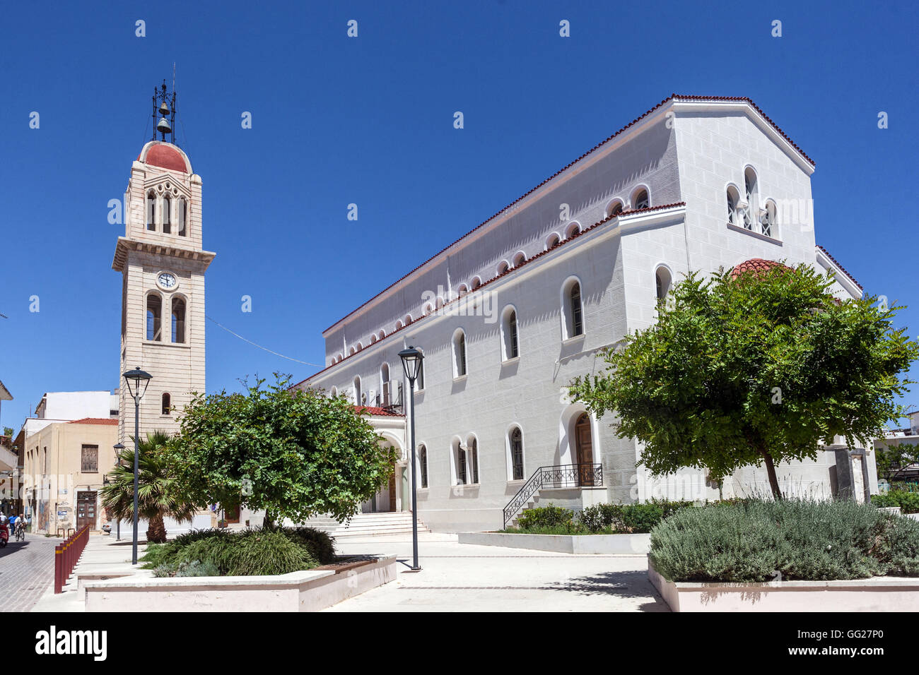 Kirche von Mitropolis in Rethymno, Kreta, Griechenland Stockfoto