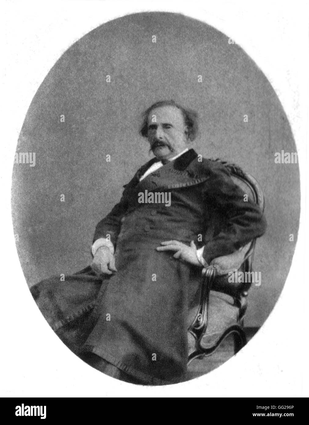 Porträt von Jules Barbey konnte 1889 Frankreich Stockfoto