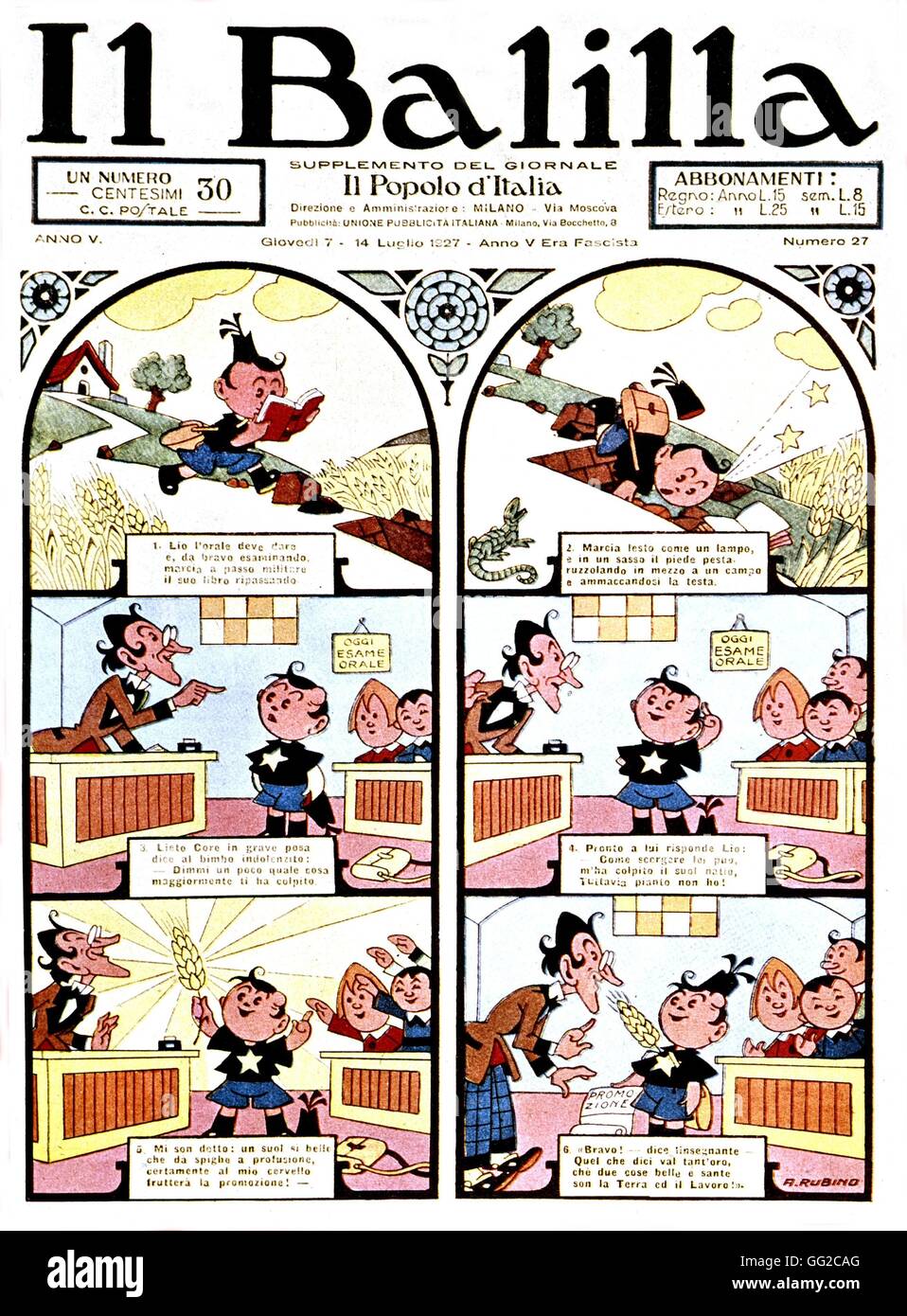 Abdeckung von il balilla Fotos und Bildmaterial in hoher Auflösung