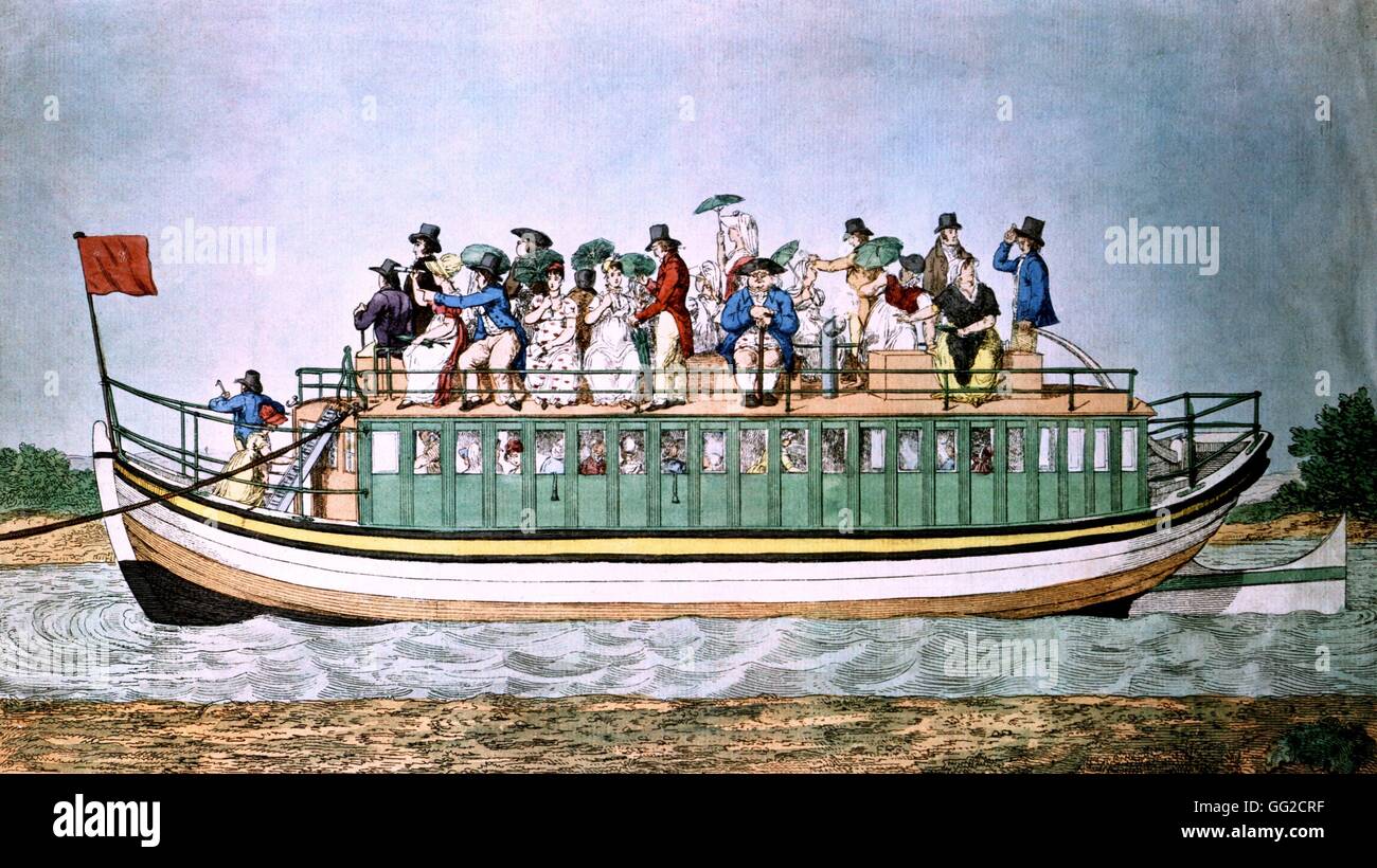 Das berühmte Paket von Paddington nach Uxbridge 1823 England London, British museum Stockfoto