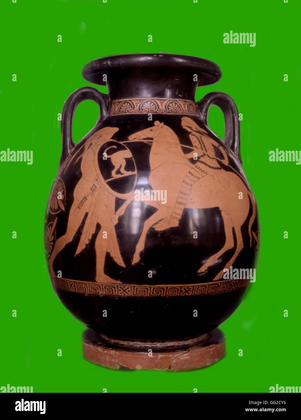 Attische Vase, kämpfen Amazones antike antike Griechenland Museum von