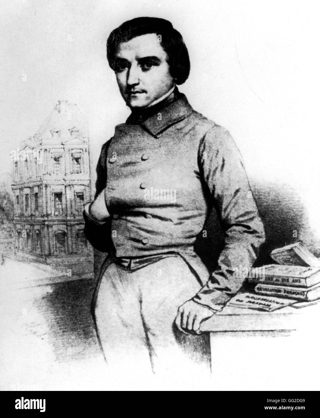 Louis Blanc (1811-1882), Sozialdemokrat 19. Jahrhundert Karl Marx Hauss Stockfoto