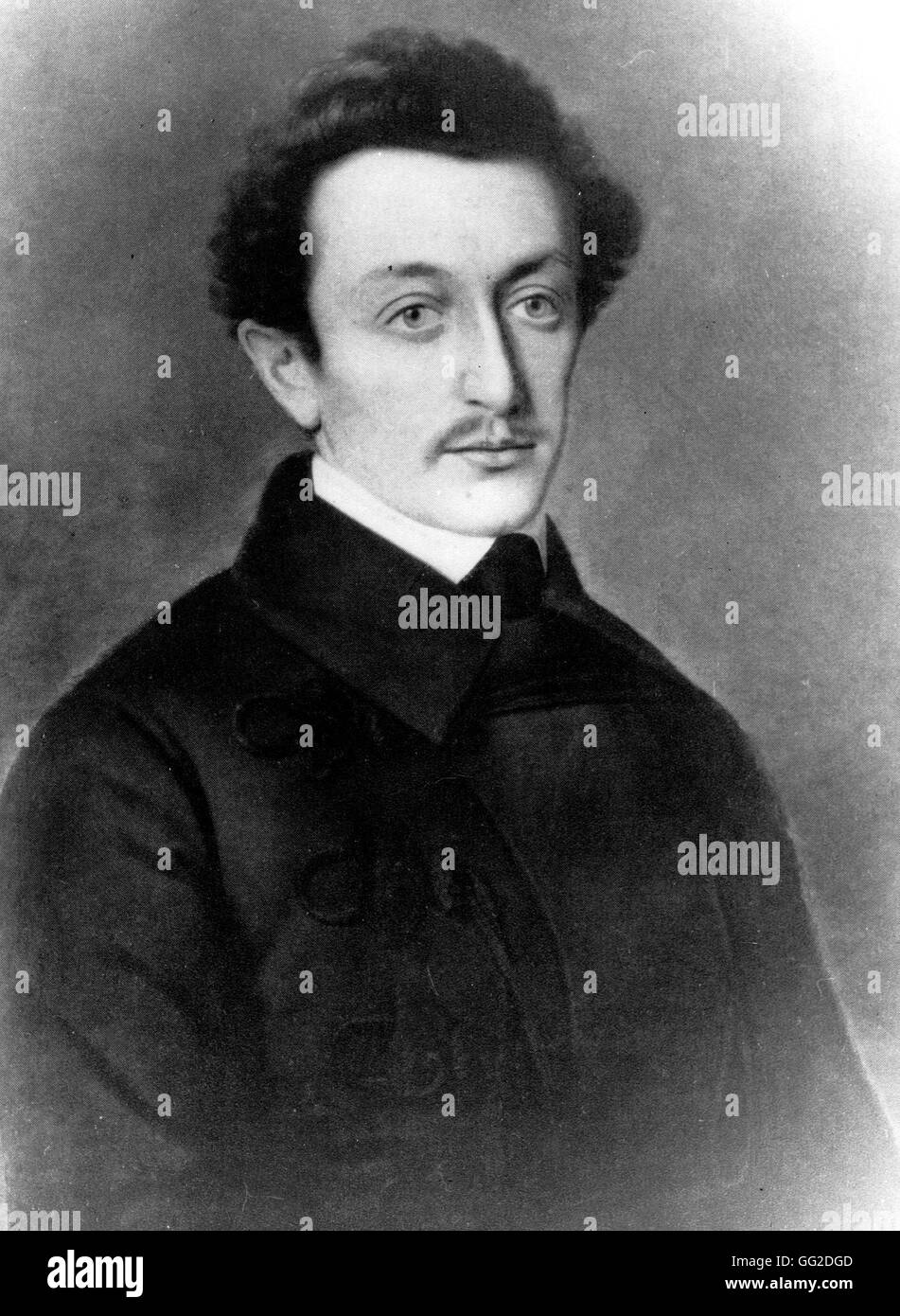 Mose Hess, Freund von Marx und Engels, Gründer des philosophischen Sozialismus im Deutschland des 19. Jahrhunderts Deutschland Karl Marx Hauss Stockfoto