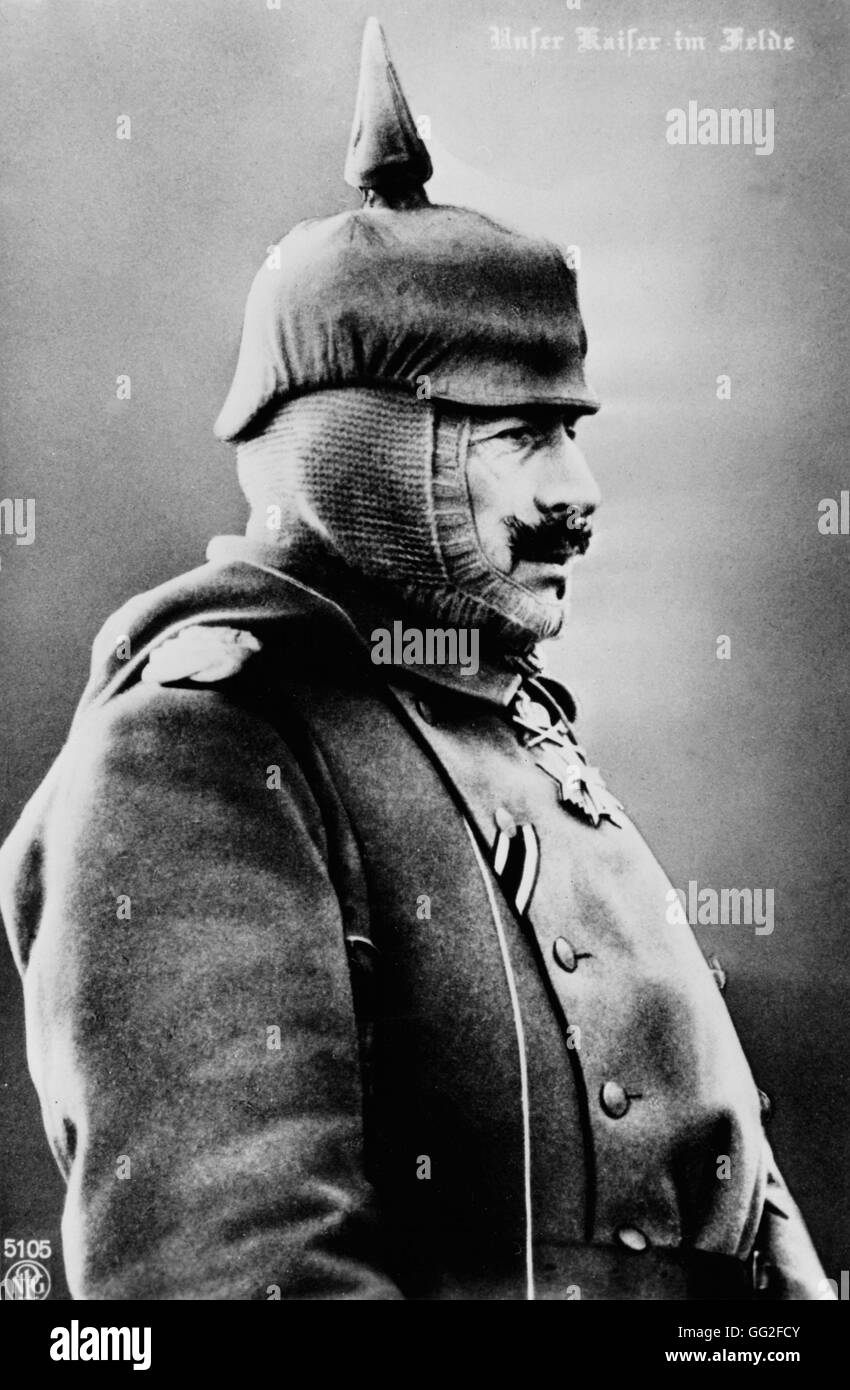 Kaiser Wilhelm II Ca 1900 Deutschland Stockfoto