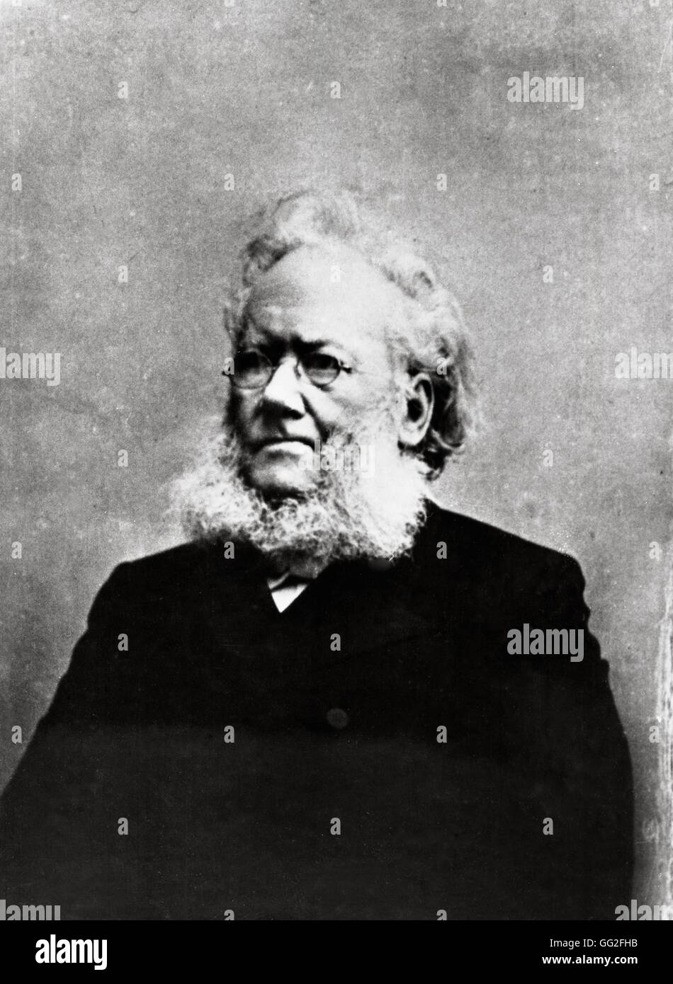 Henrik Johan Ibsen, norwegischer Dramatiker und Dichter. Stockfoto