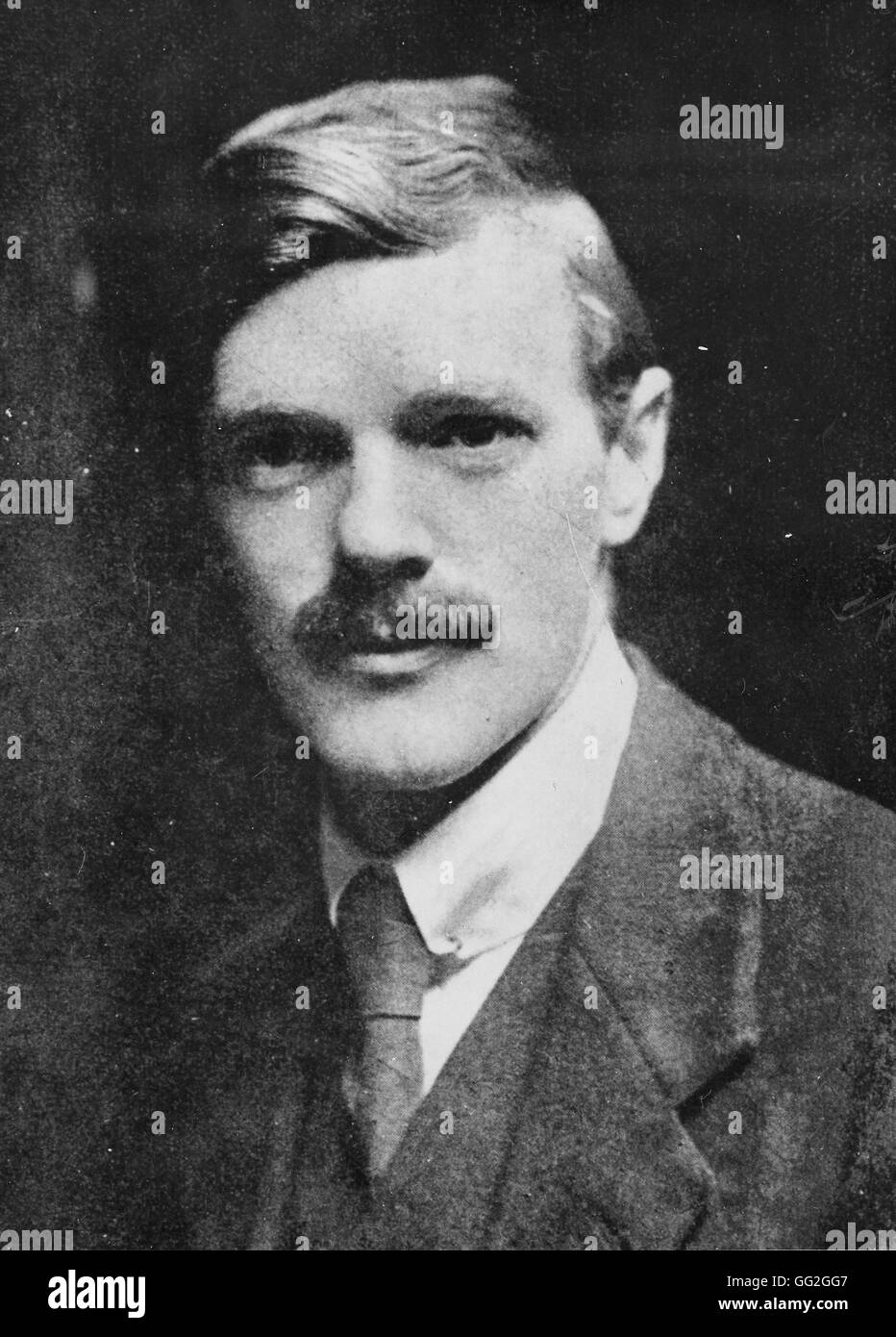 Porträt des David Herbert Lawrence, britischer Autor. Foto aufgenommen im Jahre 1914 Stockfoto