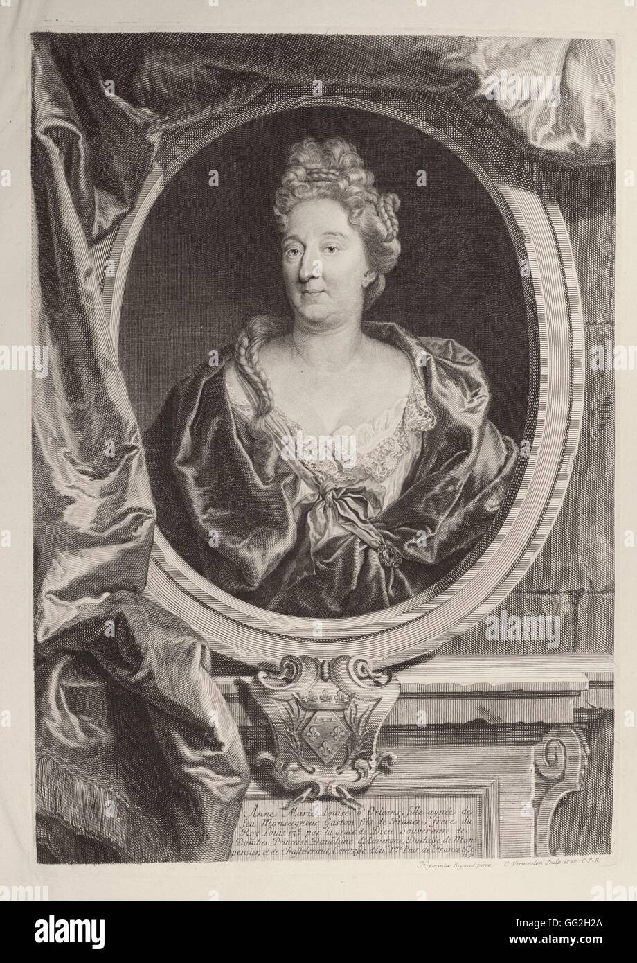 Deutsch cousin von louis xv gravur 1689 Fotos und Bildmaterial in