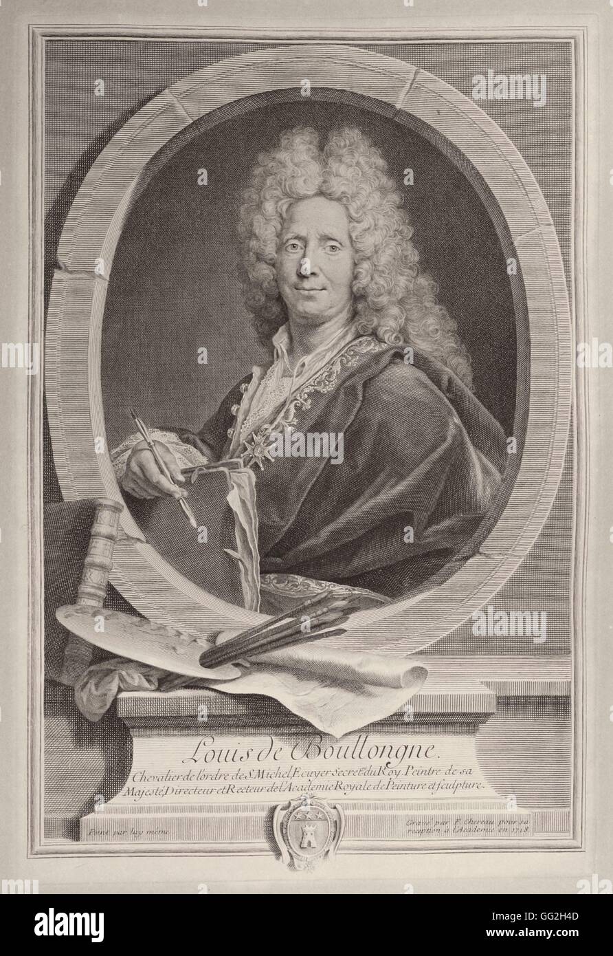 Louis de Boullogne II, bekannt als Boullogne Fils, (16571733