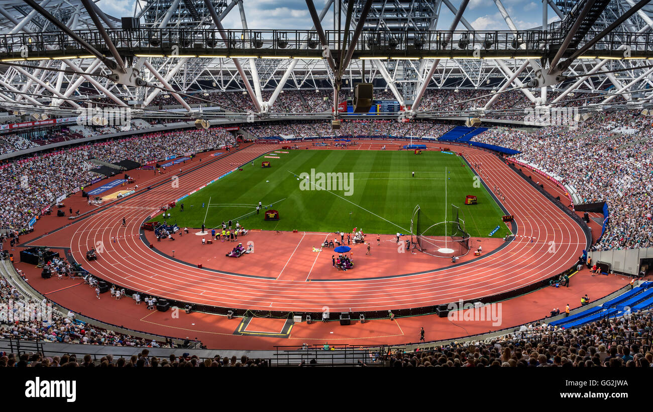 Olympiastadion - London Stockfoto