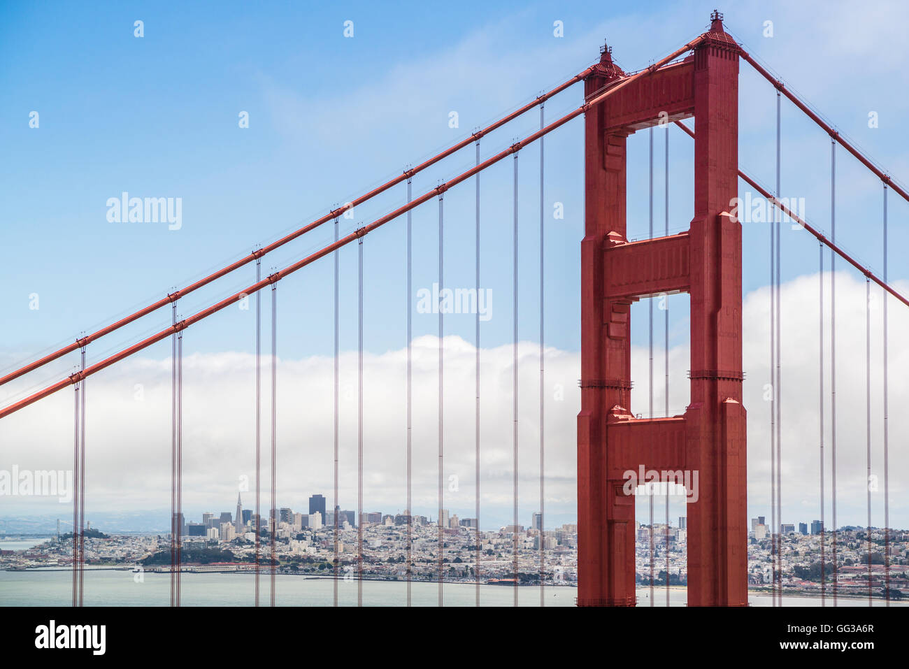 Golden Gate Bridge, San Francisco, Kalifornien, USA Stockfoto