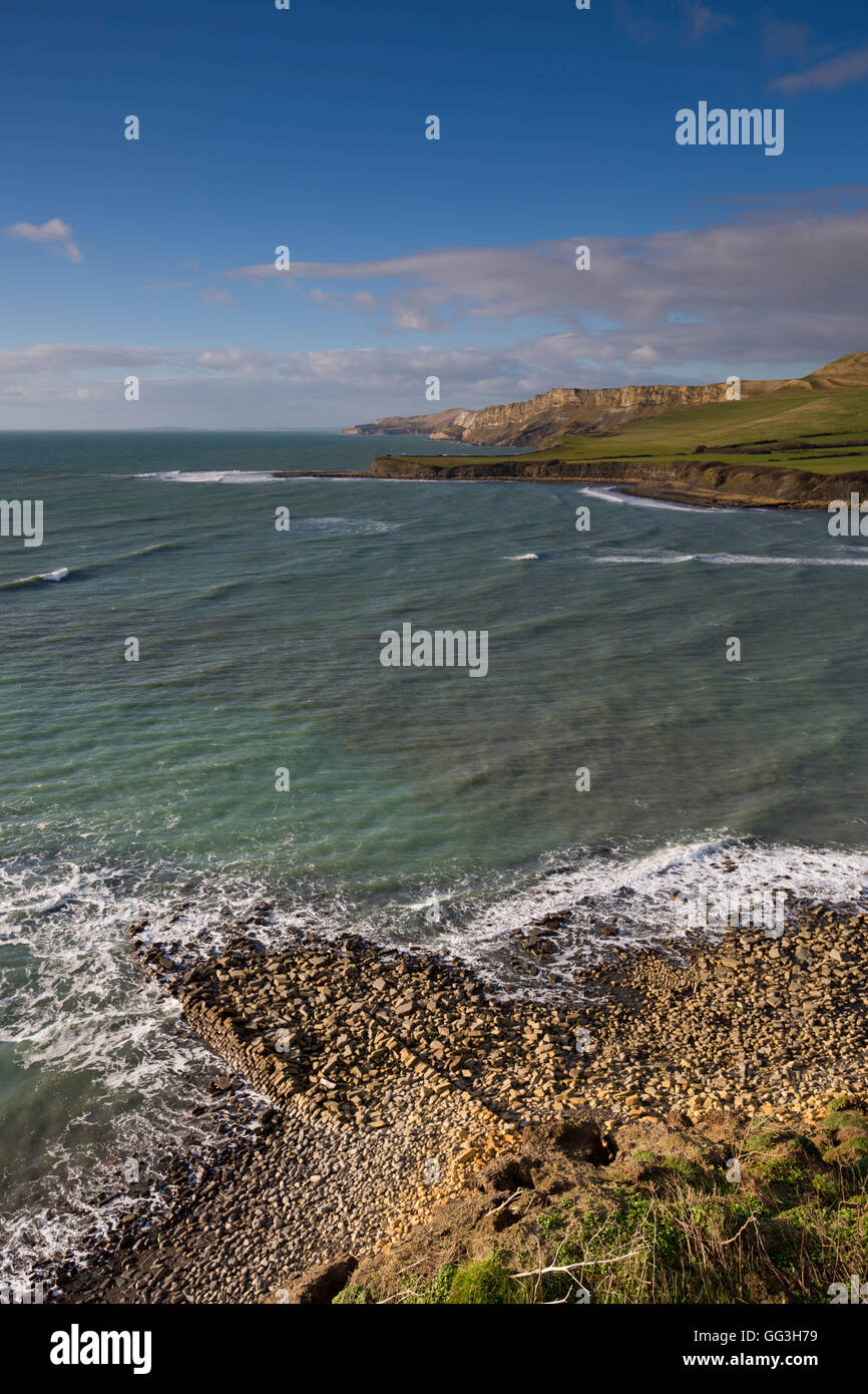 Kimmeridge Bay; Dorset; UK Stockfoto