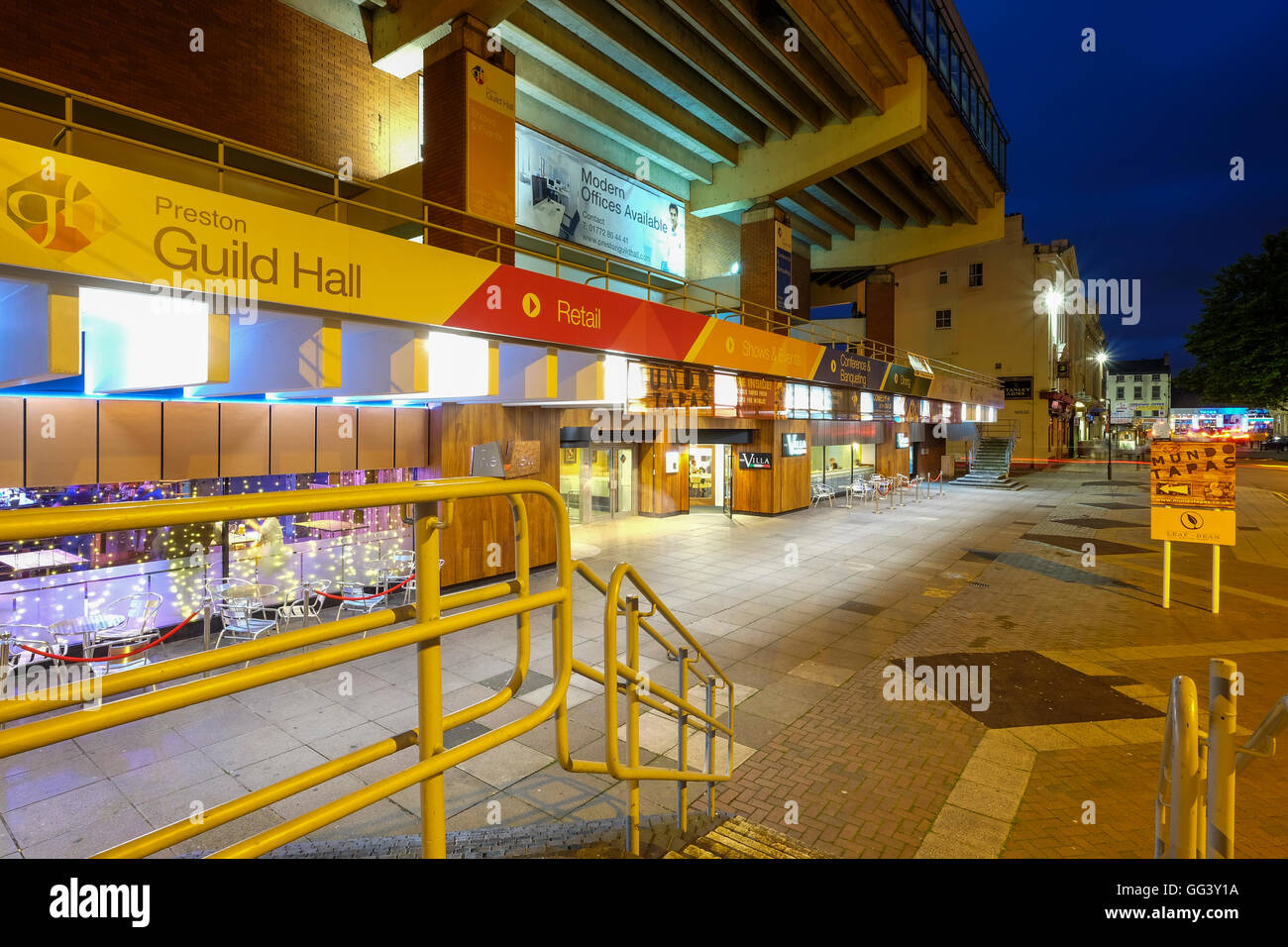 Preston Guild Hall Stockfoto