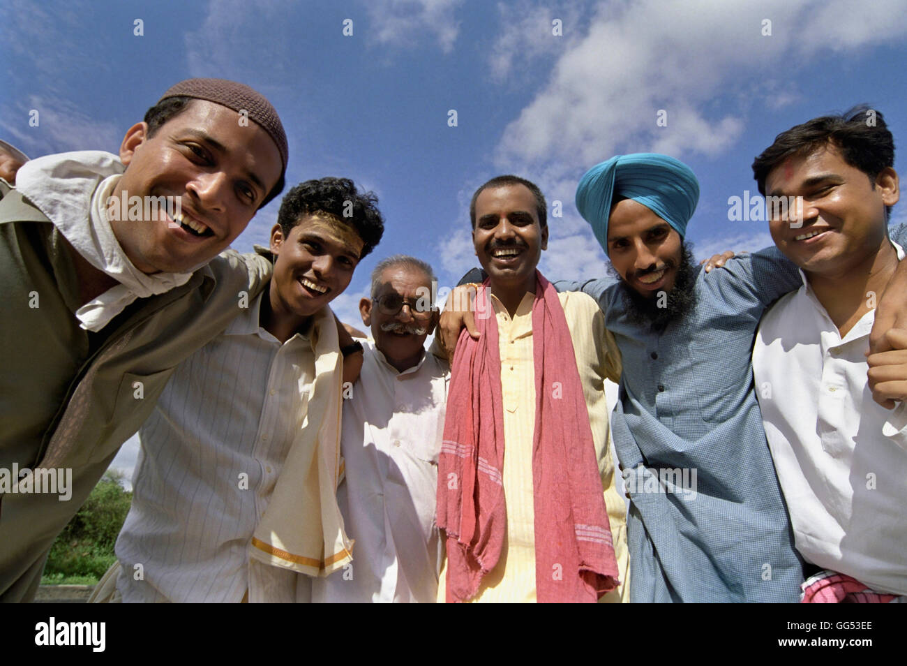 LKW-Fahrer Stockfoto