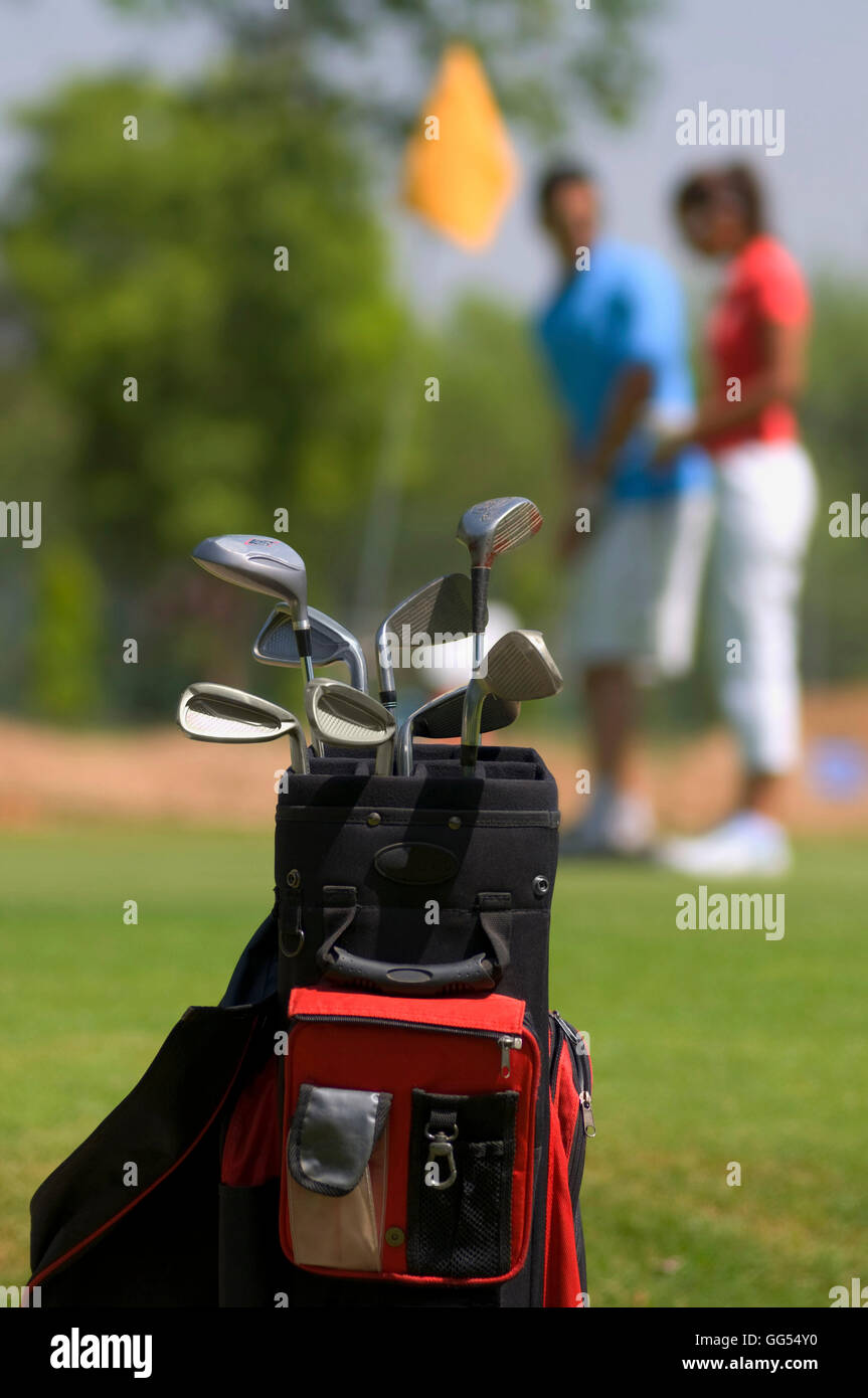 Golf clubs Stockfoto