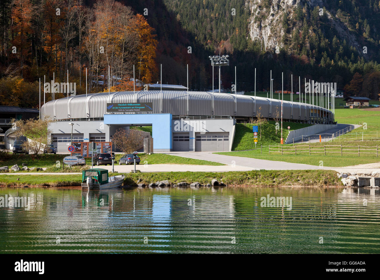 Bob Und Rodelbahn Konigssee Stockfotografie Alamy