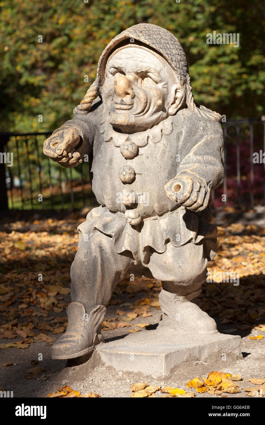 Zwerg Skulptur, Salzburg Stockfoto