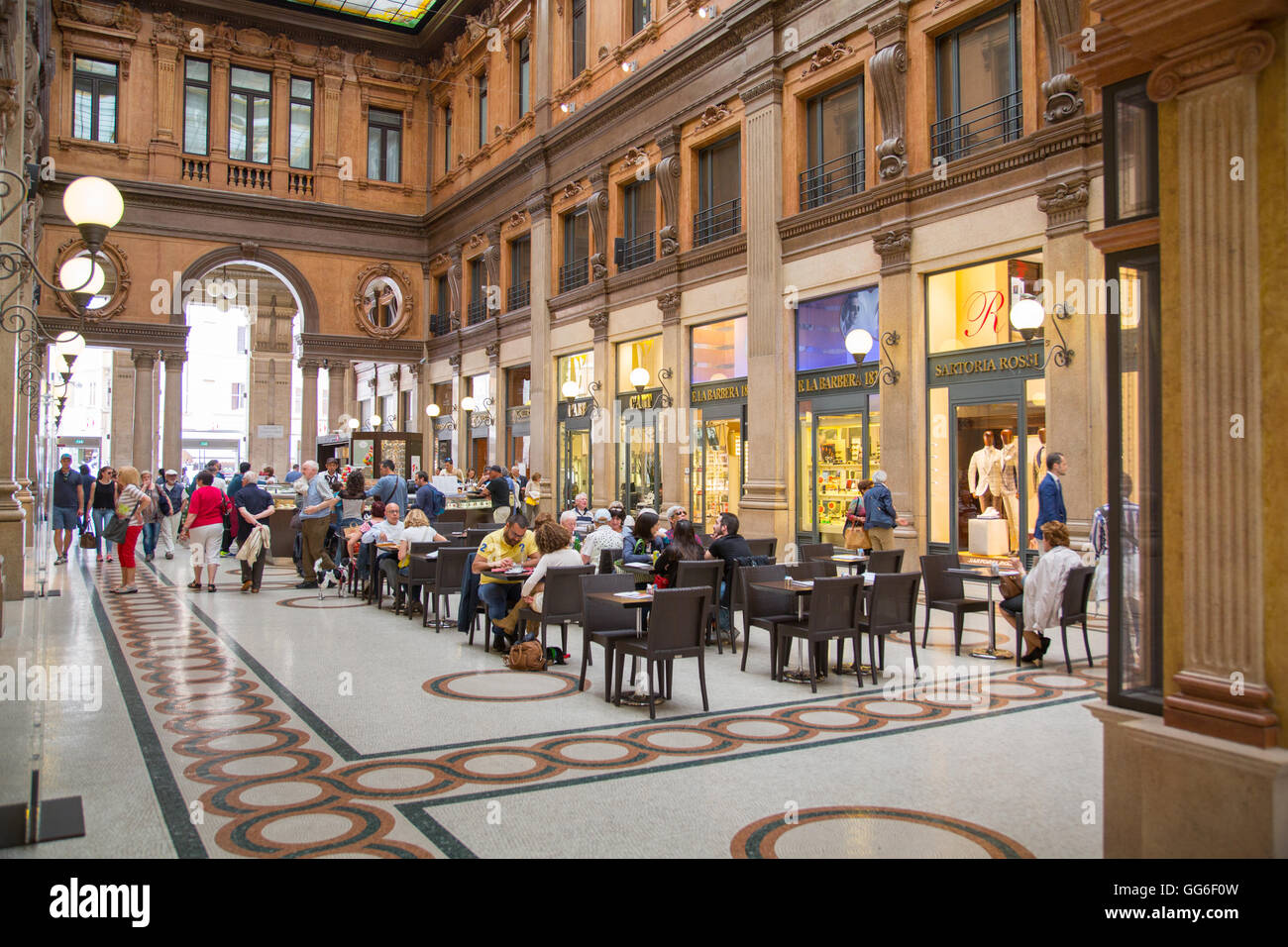 Galleria Alberto Sordi, Rom, Latium, Italien, Europa Stockfoto