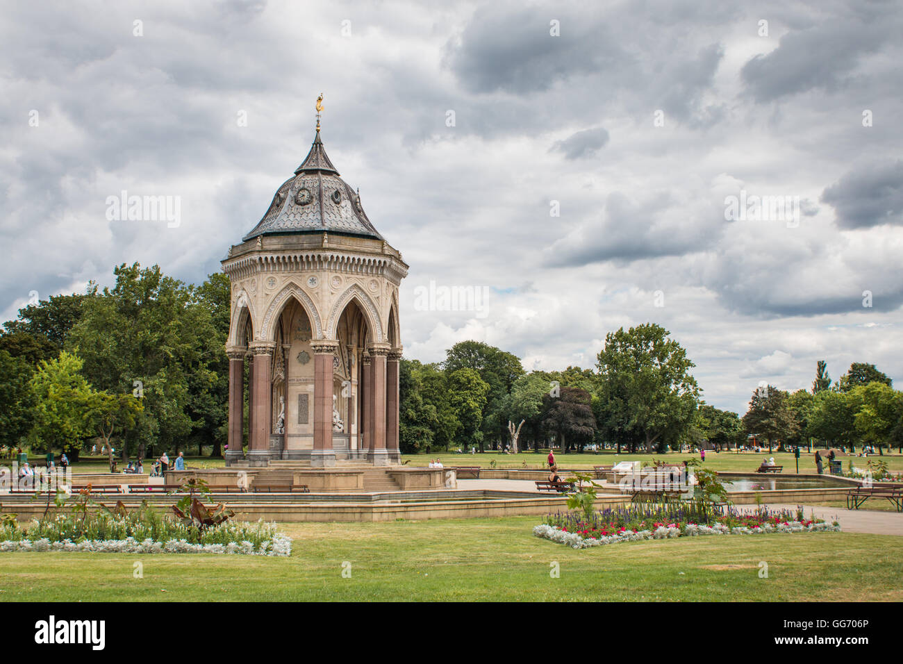 Burdett-Coutts trinken-Gedenkbrunnen, Victoria Park Stockfoto