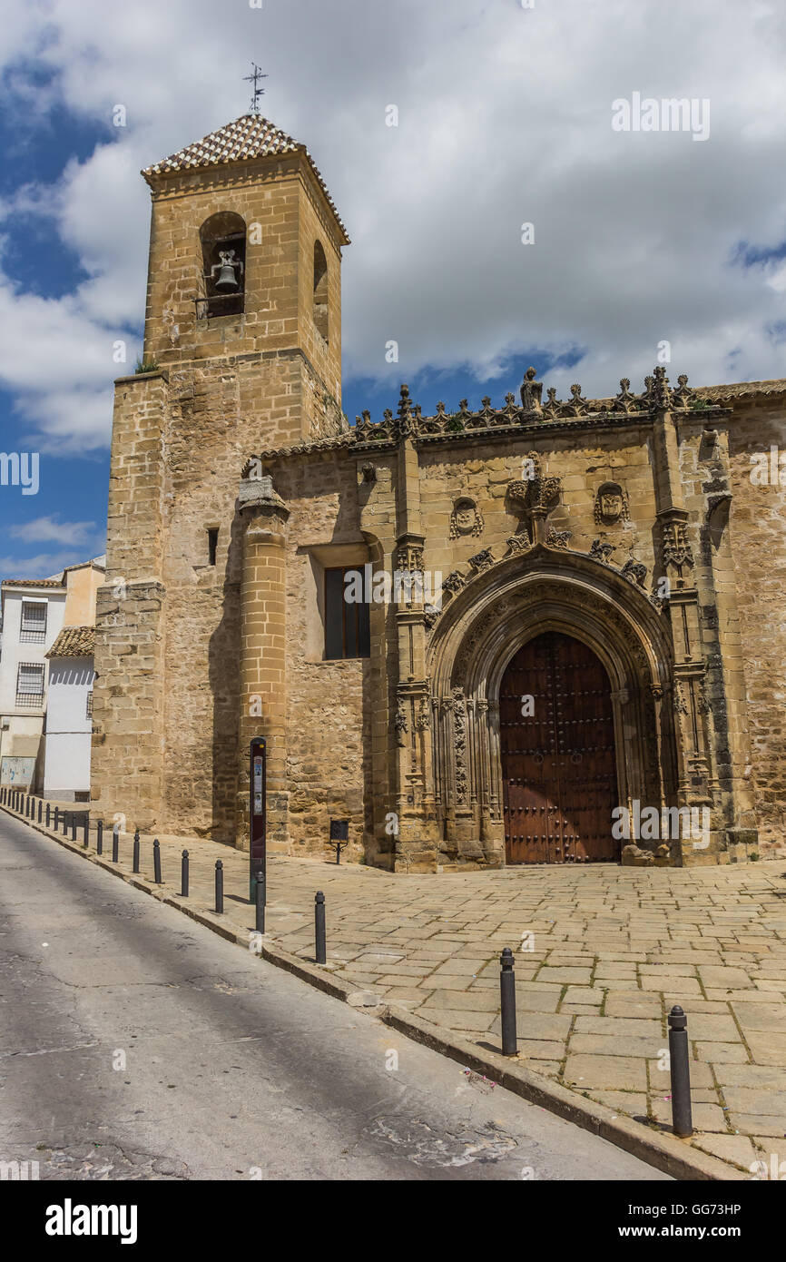 Kirche von San Nicolas de Bari in Ubeda, Spanien Stockfoto