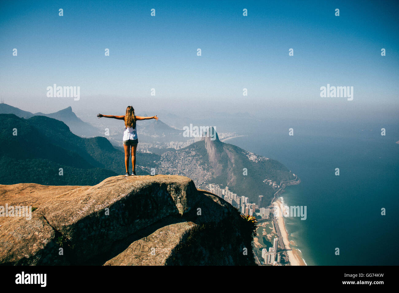 Verliebt in Rio Stockfoto