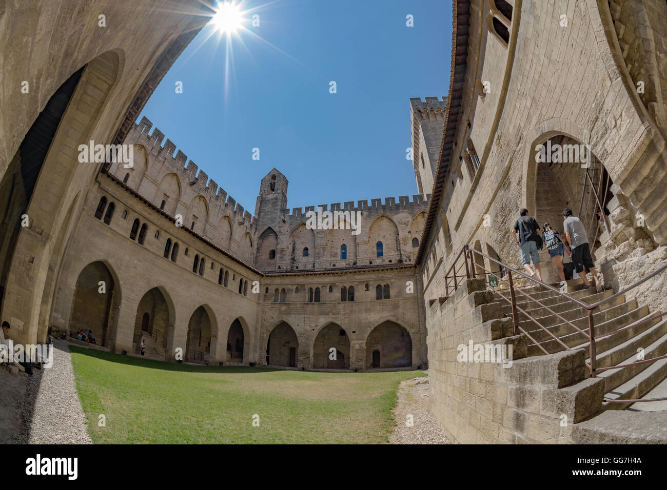 Avignon in Südfrankreich Stockfoto