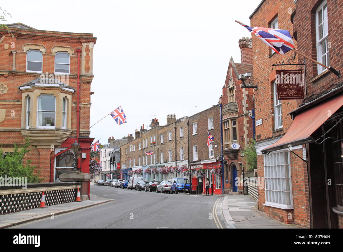 Rhabarber & Pudding Fotografie, High Street, Eton, Berkshire, England, Großbritannien, Deutschland, UK, Europa Stockfoto