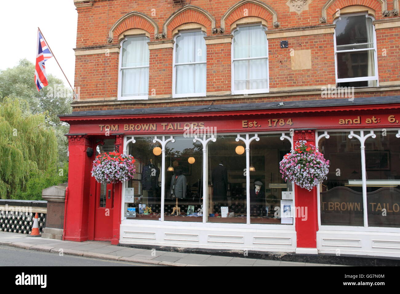 Tom Brown Schneider, High Street, Eton, Berkshire, England, Großbritannien, Deutschland, UK, Europa Stockfoto