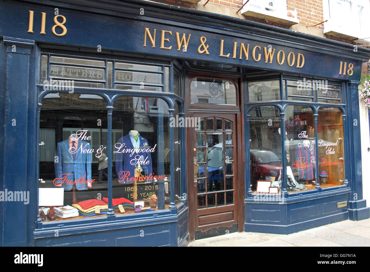 Neue & Lingwood Schneider, High Street, Eton, Berkshire, England, Großbritannien, Deutschland, UK, Europa Stockfoto