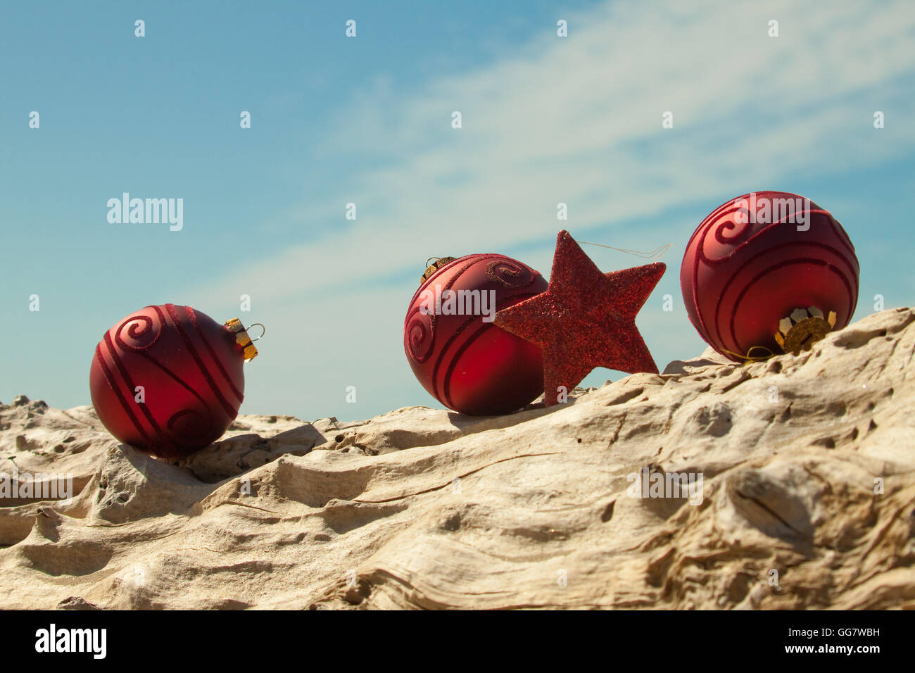 Südlichen Hemisphäre Sommer Weihnachten Stockfoto