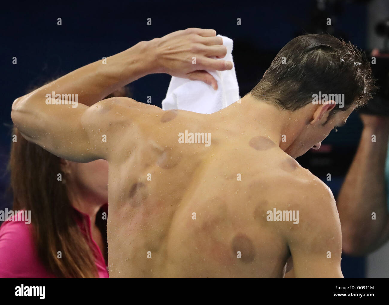 Michael Phelps Im Pool Stockfotos Und Bilder Kaufen Alamy