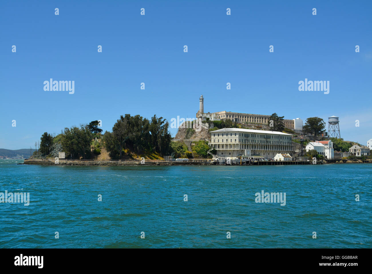 Alcatraz Insel San Francisco, Kalifornien USA Stockfoto