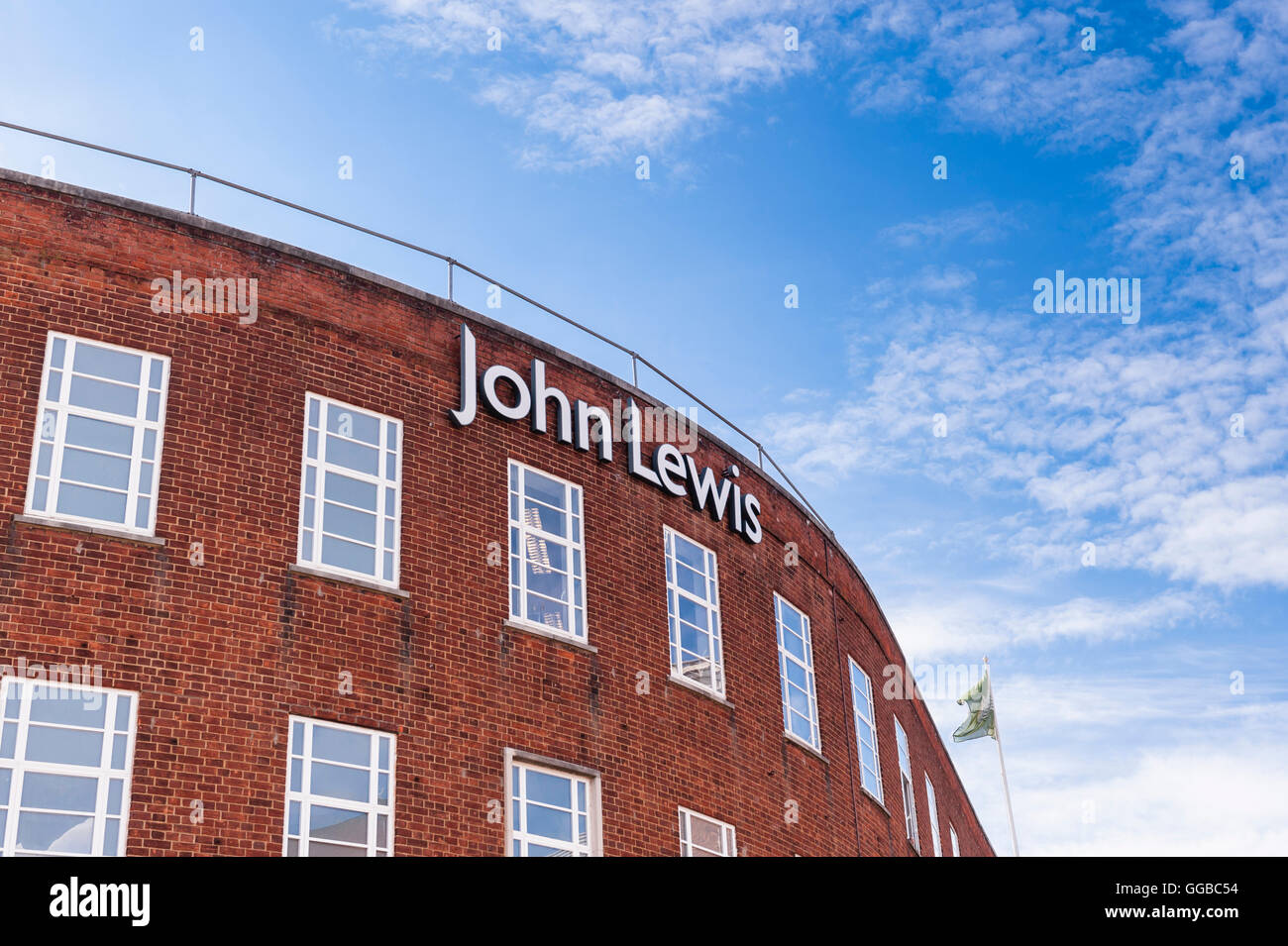 John Lewis das Kaufhaus in Norwich, Norfolk, England, Großbritannien, Uk Stockfoto