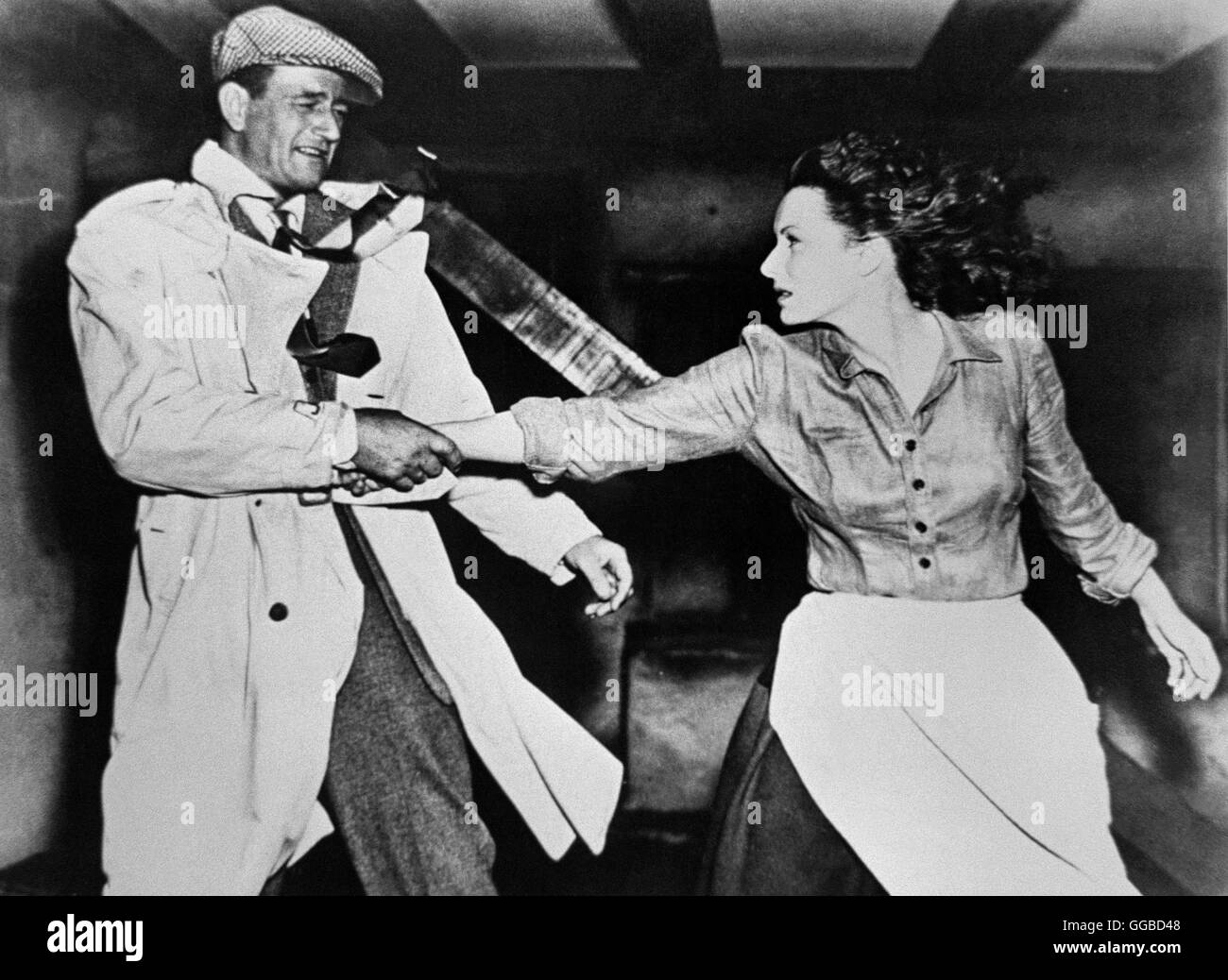 Der Sieger The Quiet Man Usa 1952 John Ford John Wayne Sean Thornton Maureen O Hara Mary Kate Danaher Regie John Ford Aka The Quiet Man Stockfotografie Alamy