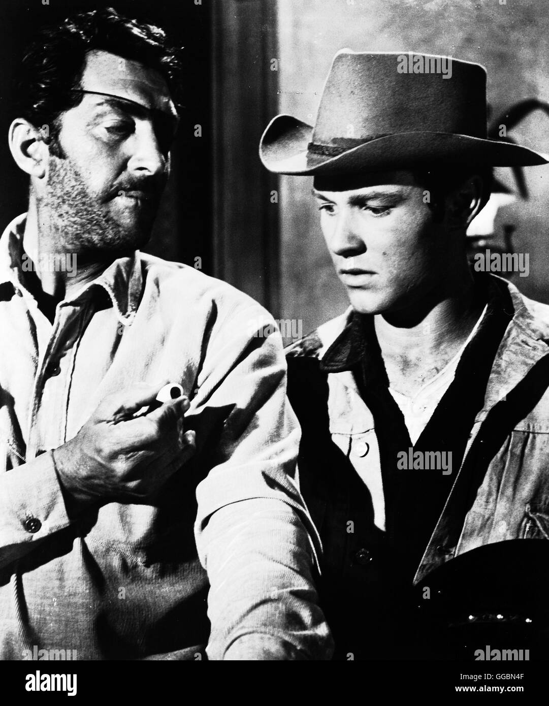 STERBEN, SÖHNE DER KATIE ELDER / die Söhne der Katie Elder / DEAN MARTIN Und MICHAEL ANDERSON JR. aka. Die Söhne der Katie Elder Stockfoto